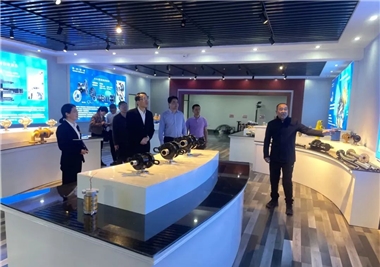 宜宾市人大常委会副主任高向荣一行光临币游·国际(中国游)官方网站调研领导